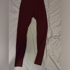 Lululemon high rise align leggings 28’ inseam